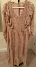 Long Sleeve Dress - Peach - Medium