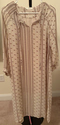 Long Sleeve Dress - Tan - Large