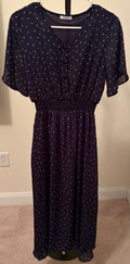 Short Sleeve Dress - Blue